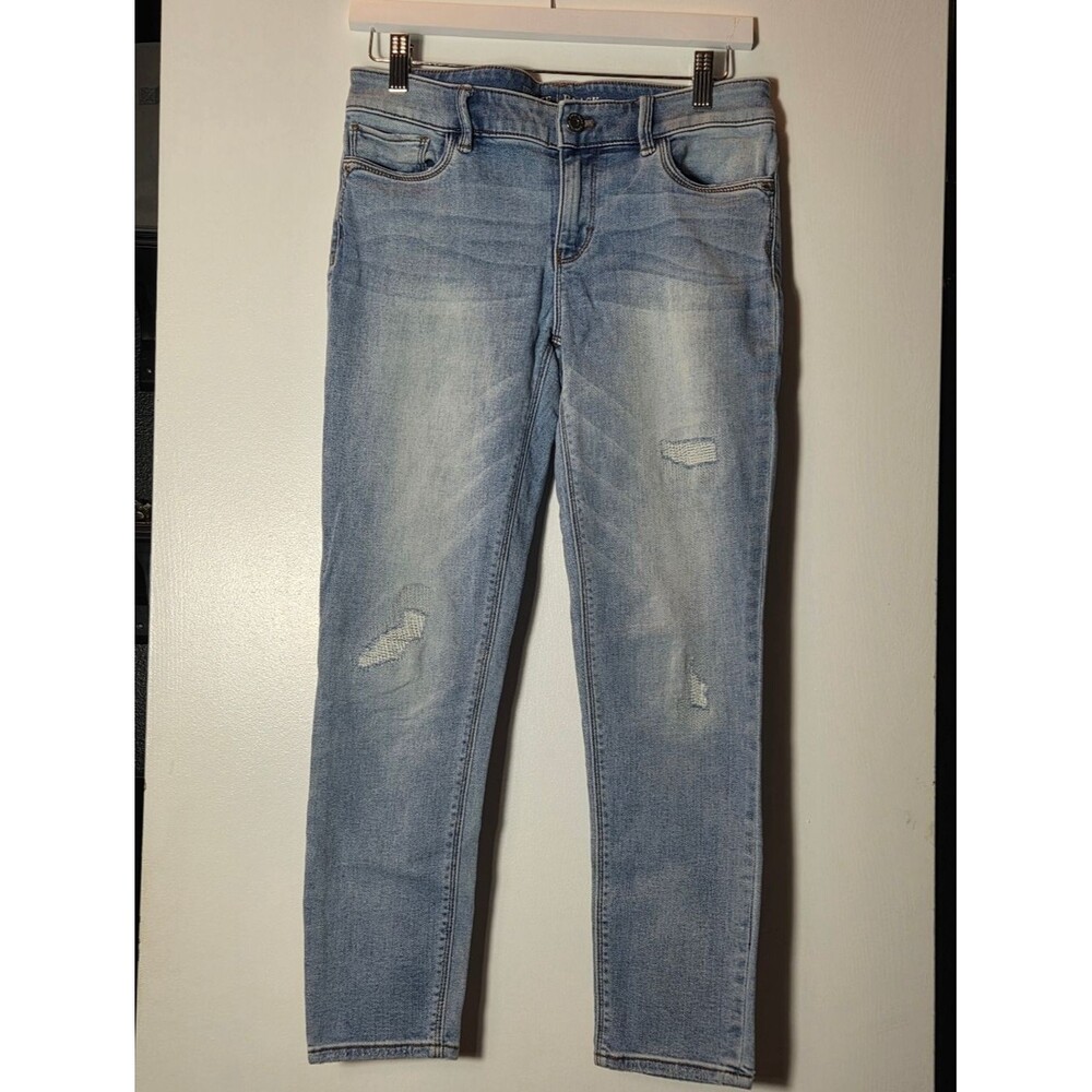 White House Black Market Skinny Crop Jeans Size 2